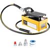 VEVOR Pompa Idraulica Pneumatica da 703,06 kgf/cm² Pompa a Pedale Azionata ad Aria con Guscio in Alluminio, Serbatoio 1,6 L Uscita Olio NPT da 16,66 mm Ingresso NPT da 13,7 mm per Pressa Idraulica