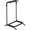 Proel FC830N Supporto universale pieghevole per 3 chitarre, Nero Opaco