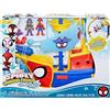 Hasbro HSBG06665L0 Spidey and His Amazing Friends - Water Web: Nave dei Pirati
