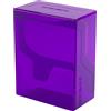 Gamegenic Bastion 50+ XL Deck Box - Compatto, sicuro e perfettamente organizzato per le tue carte collezionabili! Protegge in modo sicuro oltre 50 carte a doppia manica, colore viola, realizzato