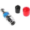 Per SMA M a F Blocco DC 50 Ohm Acciaio RF Coassiale 29,8 x 9,5 mm