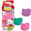 Mini Pack Hello Kitty, Set Di 3 Pompe Da Bagno per Bambini Con Forme De Hello Ki