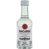 BACARDI Carta Blanca White Rum - Vol. 40%, 50 ml / 5 cl - L'Iconico Rum Bianco dei Caraibi, Perfetto da Miscelare e Ideale per i Cocktail