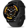 Garmin Venu 3, Smartwatch AMOLED 1,4, Cassa 45mm, Microfono e Speaker, Musica, Pay, +30 App sport, GPS, Cardio, SpO2, Autonomia 14 giorni (Black & Slate) (Ricondizionato)