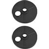 Coppia copricerchi copriruota tagliaerba resistenti allo sporco compatibili con