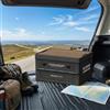 Box Pieghevole Impilabile Chiusure a Scatto Box Effetto Legno per Auto, Picnic