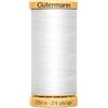 Gutermann Filo Di Cotone Naturale Gutermann 250M 274 Yds 100% Cotone 5709 Bianco