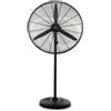 VENTILATORE INDUSTRIALE A PIANTANA 62CM 120W POTENTE PALE METALLO