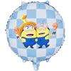 Subitodisponibile Palloncino FOIL MYLAR tondo MINIONS 35x35 cm 1G3A