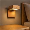 Lampada Cubo Ricaricabile Dimmerabile Luce da Comodino Magnetica Rotazione 360°