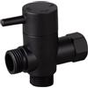 Valvola deviatore doccia 4 vie ABS progettata per controllo acqua 1 ingresso
