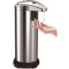 Dispenser sapone automatico moderno in acciaio per bagno e cucina