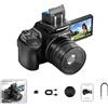 Fotocamera digitale 68 MP per vlogging 4K 60FPS 28X zoom 2,8 pollici schermo rib