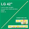 LG BARRA 64 LED STRIP TV LG 420TA05-V0 42LS5600 T420HVN011 42INCH-7030PKG-64EA