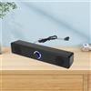 Altoparlante per computer cablato Soundbar Soundbar portatile 3,5 mm AUX in