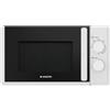 Aspes AMW2701G - Microonde da 20 litri, installazione libera, bianco, 700 W, 5 programmi, controllo manuale, modalità scongelamento, rivestimento interno, facile pulizia, timer 35 minuti