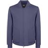 Audi collection Audi - Giacca Intermedia da Uomo con Colletto e Chiusura Lampo, Blu Scuro, Taglia M, 52% Cotone/44% Poliestere/4% Elastan
