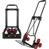 YEAUPE PRO Carrello portapacchi per scale,Carrello pieghevole,Carrello con Ruote