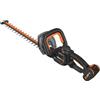 Does not apply Nitro WG263E Tagliasiepi Senza Fili, 20 V, 4 Ah, Lama Da 56 Cm, Diametro: 27 Mm,