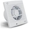 Does not apply Aspiratore Bagno 100 Mm, Silenzioso, 34 Db, Con Timer E Valvola Di Ritegno, per