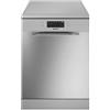 Smeg Lavastoviglie libera installazione UNIVERSALE LVS342CQSX Inox
