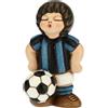 THUN - Soprammobile Bimbo Calciatore Nero-Azzurro - Accessori Camere sR1R