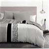 Home Linge Passion Parure copripiumino Mimosa, 240 x 260, colore: Ne Z4Xt