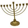 Portacandele ebraico Menorah candelabro per caminetto, scrivania, soggiorno