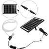 6W 9V Pompa acqua solare portata 240L/H con pannello solare 6W per laghetti e fontane