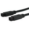 ‎ StarTech - Cavo 9-9 M/M 1394b Firewire 800, 3 m 10 ft/3 m Firewire 800 a 800