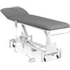 physa Lettino massaggio elettrico 200 kg grigio/bianco