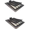 No Supporto da Tavolo per Altoparlanti In Metallo Resistente per Soundbar, Alt5750