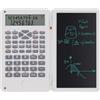 No Con Blocco Note con Lavagna A Mano Calcolatrice Finanziaria Pieghevole X5K86508