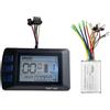 No Ebike JN 15A SM con Regolatore di Luce Display OMT-M3 per Kit M2407