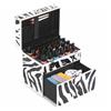 Urbanity Smalto per Unghie Bottiglia Bellezza Cosmetico Trucco Valigia Box Zebra