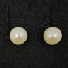 Manuel Ruso Orecchini In Oro 18K 750 Mls. Perle Coltivate 8,4 Mm. Ref 0494868P