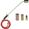 Cannello per Saldatura Bruciatore per Diserbante con 3 Ugelli Accenditori