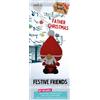 Creative World of Crafts Kit Di Uncinetto Festivo Amici Knity Critters Babbo Natale KC925