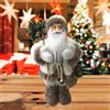 Statua di Babbo Natale in Piedi, Simpatica Figura di Peluche, Decorazione di