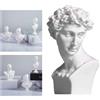Famosa Scultura in Gesso Busto Statua Mitologia Greca Figurine di Gesso Ritratti