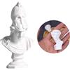 Famosa Scultura in Gesso Busto Statua Mitologia Greca Figurine di Gesso Ritratti