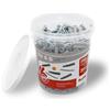 Fischer UV 6 S, Secchiello con 250 Tasselli con Vite, Misura 6 x 30 6kQh