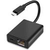 Glitfix Adattatore Ethernet per Fire TV Stick Adattatore di Rete da Micro USB a RJ45