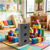 Mattoncini di gommapiuma da costruzione per bambini, grande giocattolo