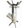 Stufa a Razzo Pieghevole Tre Gambe Stufa Razzo Metallo per Cucina All'aperto