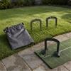 3 Pieces Putting Gate Metallo Golf Putting Gate Nero