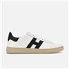 HOGAN - COOL UOMO PELLE BIANCO/NERO SCONTO 30% NEW!