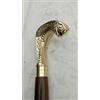 VINTAGE Canne di design stile vintage con manico in ottone serpente ~ antico bastone ...