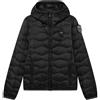 Blauer Camelia Giacca Imbottita Donna Invernale Nera Classica Trapuntata Parka