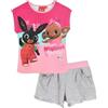 BING Pigiama Estivo Bing & Sula Bambina - 100% Cotone - 2 Modelli - Taglie 3‑6 Anni